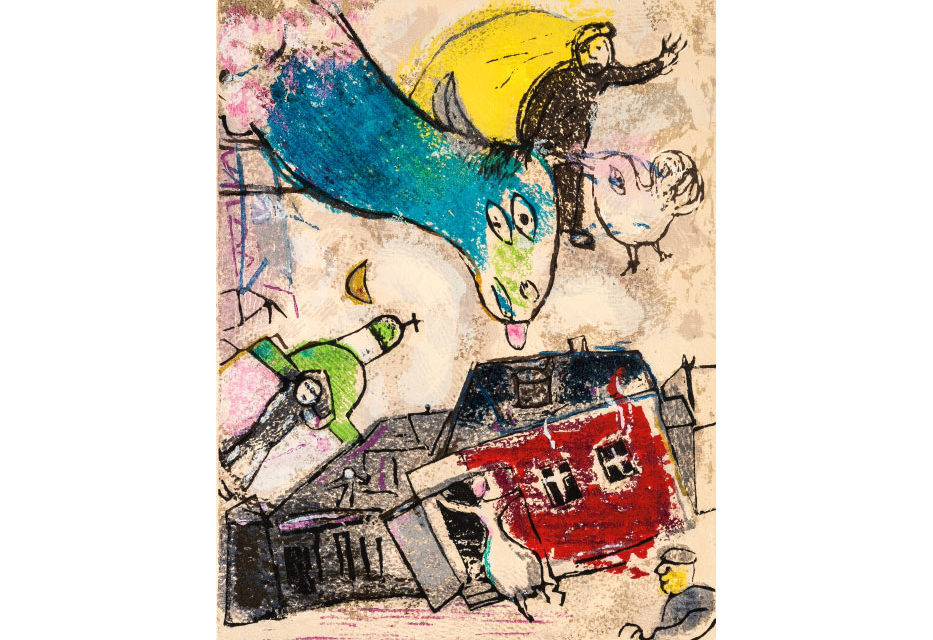 La Fundación Barrié presenta la mayor exposición de obra gráfica de Marc Chagall, ‘Fábulas y sueños’
