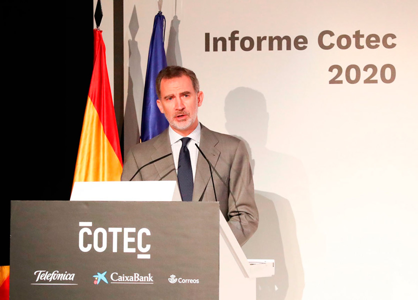 La presentación en línea del ‘Informe Cotec 2020’ reúne a más de medio millar de representantes de la innovación en España
