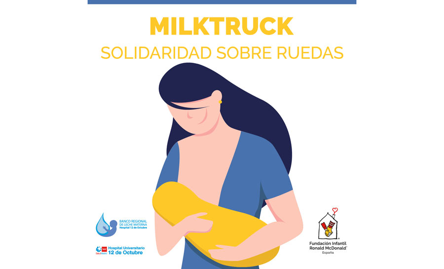 El Hospital 12 de Octubre y la Fundación Ronald McDonald ponen en marcha un servicio de recogida de leche materna a domicilio para el Banco Regional