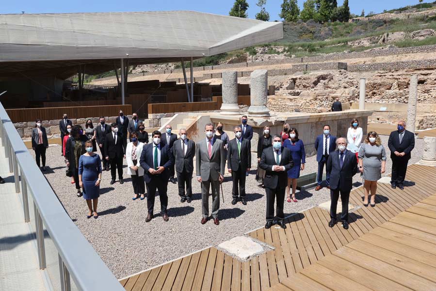 El Rey Felipe VI inaugura el Museo del Foro Romano de Cartagena, un proyecto impulsado por Fundación Repsol
