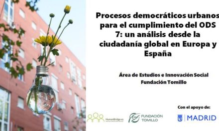 La Fundación Tomillo analiza las prácticas urbanas participativas y sostenibles en su nuevo estudio