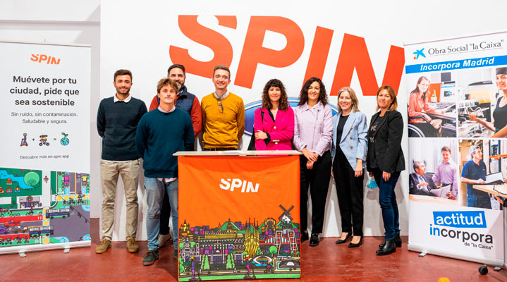 Spin colabora con el programa Incorpora para contratar personas en riesgo de exclusión laboral