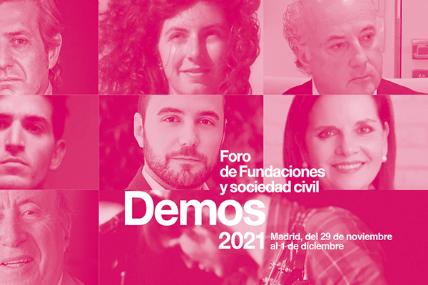 #DEMOS2021: Mecenas, educadores, científicos, filósofos, economistas, escritores y periodistas unidos por la filantropía