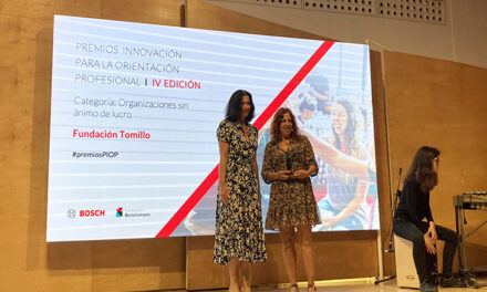 Fundación Tomillo recibe el «Premio Innovación para la Orientación Profesional» del Grupo Bosch y la Fundación Bertelsmann