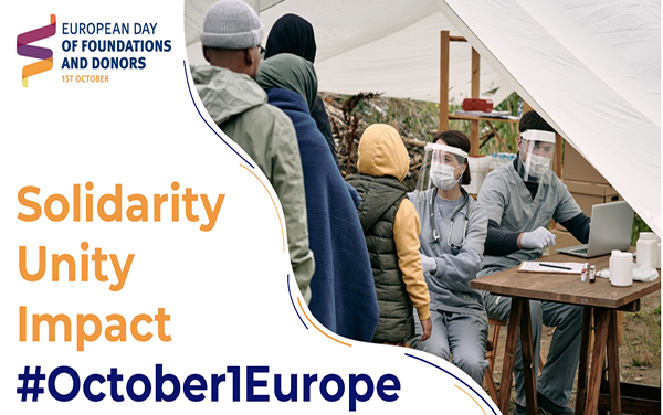 #October1Europe: Día europeo de fundaciones y donantes