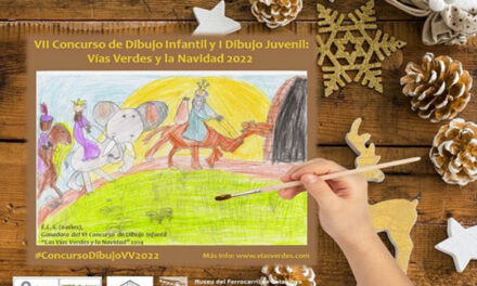 La Fundación de los Ferrocarriles organiza el concurso de dibujo infantil y juvenil «Las Vías Verdes y la Navidad»