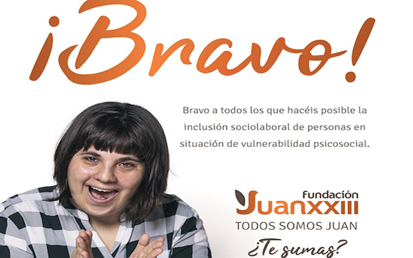 La Fundación Juan XXIII lanza una campaña de sensibilización y agradecimiento a los que hacen posible la inclusión sociolaboral de personas en situación de vulnerabilidad psicosocial