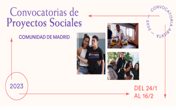 Fundación la Caixa abre la Convocatoria de Proyectos Sociales Comunidad de Madrid 2023