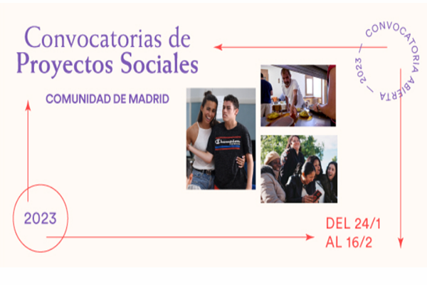 Fundación la Caixa abre la Convocatoria de Proyectos Sociales Comunidad de Madrid 2023