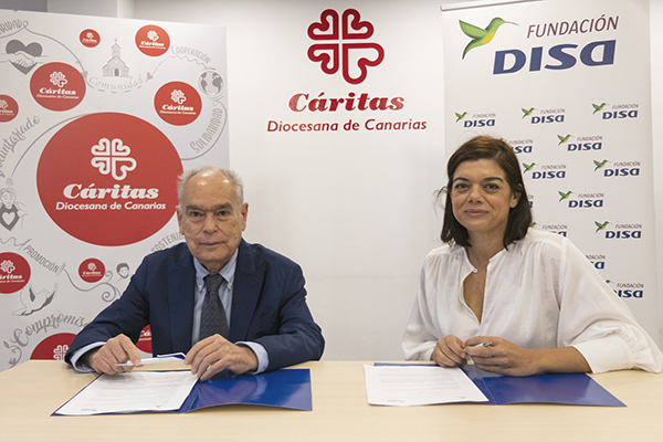 Fundación DISA se suma al llamamiento de Cáritas Diocesana de Canarias