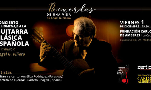 Concierto homenaje a la guitarra clásica española en la Fundación Carlos de Amberes