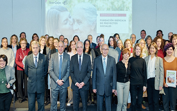 Fundación Ibercaja entrega en Madrid los Convenios Sociales de colaboración a los proyectos impulsados por 40 entidades.