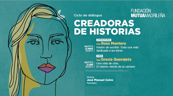 Rosa Montero abre el ciclo «Creadoras de historias» de la Fundación Mutua Madrileña
