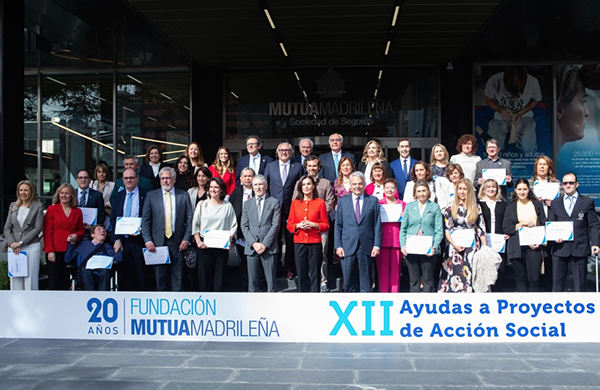 Fundación Mutua Madrileña apoyará con un millón de euros 34 nuevas iniciativas de ONG españolas