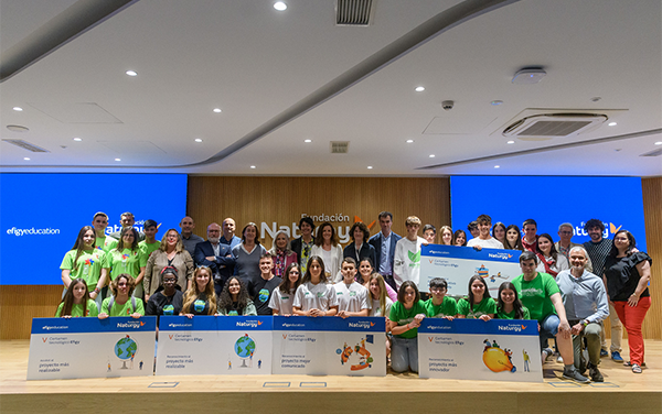 Más de 2.000 alumnos de toda España participan en la VI edición del Certamen Tecnológico Efigy de Fundación Naturgy