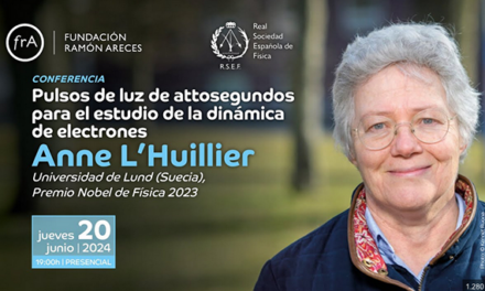 Conferencia de Anne L`Huillier, Nobel de Física 2023, en la Fundación Ramón Areces