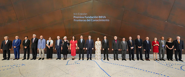 Fundación BBVA entrega sus XVI premios “Fronteras del Conocimiento”