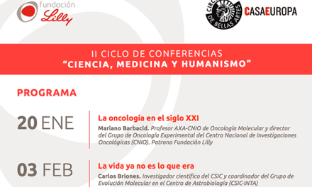 «La vida ya no es lo que era», conferencia de Carlos Briones en el II ciclo de conferencias de Fundación Lilly y el Círculo de Bellas Artes