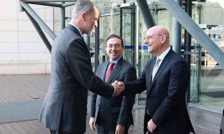 Felipe VI celebra el 25 Aniversario de la cátedra de Endesa en Georgetown