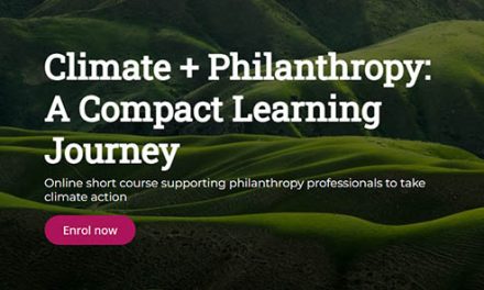 Convocatoria de Fundaciones por el Clima para el curso Climate + Philanthropy