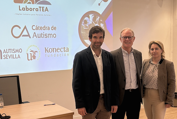 Fundación Konecta y la cátedra de autismo de la Universidad de Sevilla ponen en marcha el proyecto LaboraTEA para la inclusión laboral de personas autistas