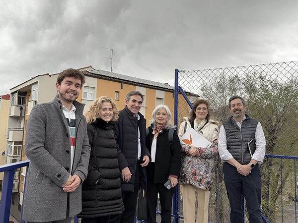 Fundación Naturgy instala en Getafe paneles fotovoltaicos para luchar contra la pobreza energética