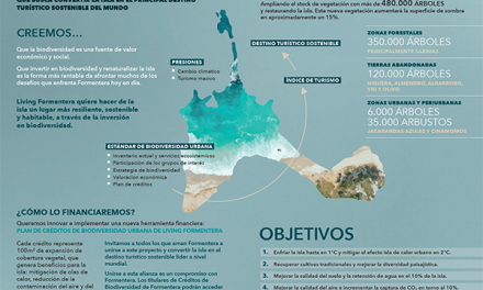 Nature & People Foundation y Balearia presentan un proyecto para reducir la temperatura en Formentera