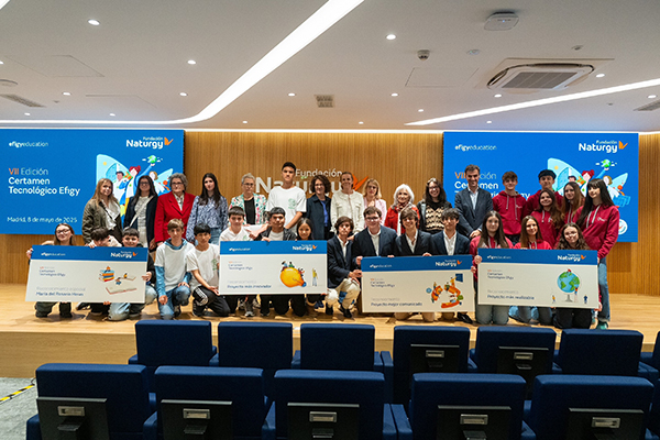Fundación Naturgy elige los mejores proyectos escolares orientados a fomentar la eficiencia energética entre los presentados por los más de tres mil alumnos participantes