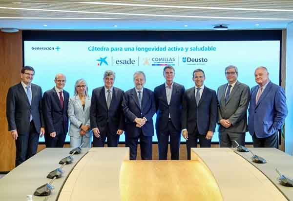 Fundación ”la Caixa” y Grupo CaixaBank promueven una cátedra para el estudio de la mejora de la calidad de vida de las personas mayores