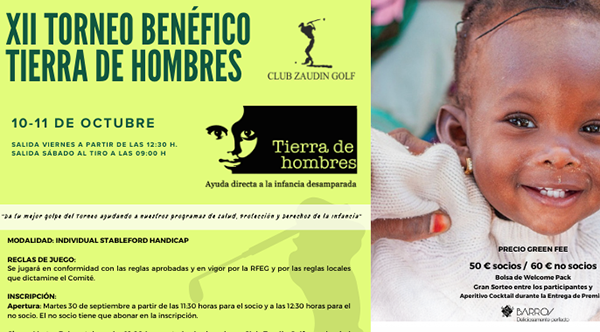 Fundación Tierra de hombres España celebra en Tomares la XII edición de su Torneo Benéfico