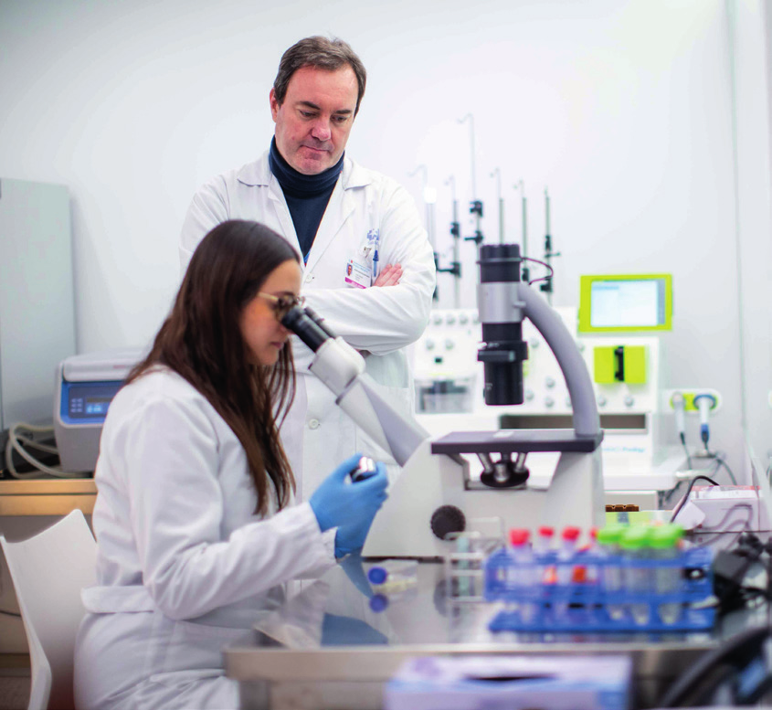 Equipo del doctor Rafael Correa, del Instituto de Investigación Sanitaria del Hospital Gregorio Marañón (IISGM), beneficiarios de una ayuda de la Fundación Mutua Madrileña para un proyecto de trasplante cardiaco infantil.