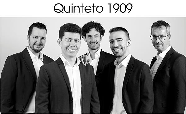 En la Fundación Carlos de Amberes: Quinteto 1909, cinco guitarras, una experiencia sonora irrepetible