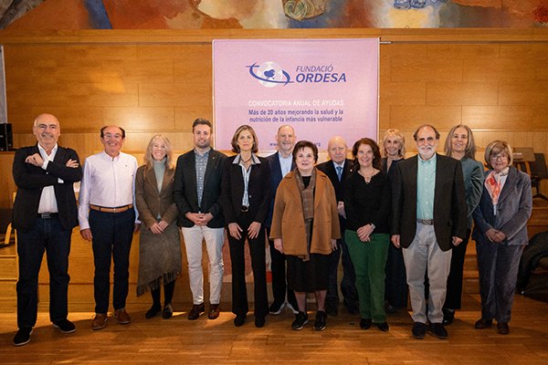 La Fundació Ordesa dona 400.000€ para proyectos que ayudan a mejorar la salud y la nutrición de la infancia más vulnerable y desfavorecida del mundo