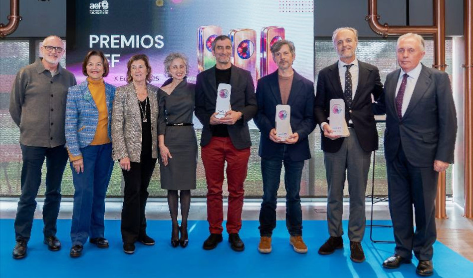 La AEF entrega sus X premios al trabajo fundacional
