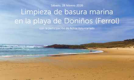 Con la limpieza de Doniños, Afundación ha retirado ya 148 toneladas de basura de las playas gallegas