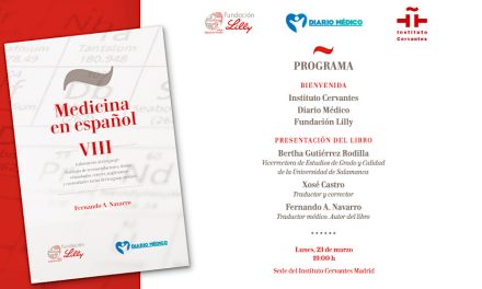 Fundación Lilly presenta el libro Medicina en español  (vol. VIII)