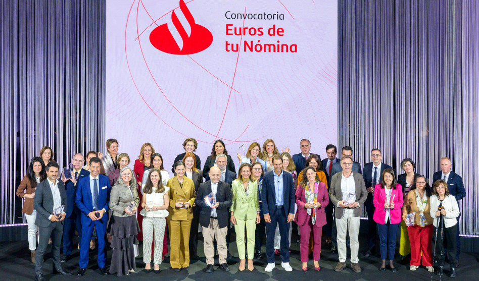 11 fundaciones entre los 17 proyectos elegidos por el Santander para recibir fondos del programa “Euros en tu nómina”